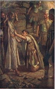 Sir, What Must I Do by Harold Copping